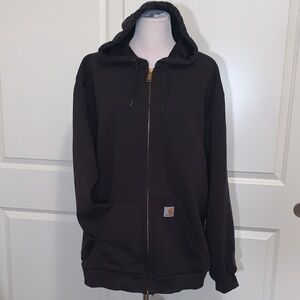 CARHARTT BRAND NEW SIZE XL RAIN DEFENDER THERMAL LINED ZIPPERED HOODED JACKET